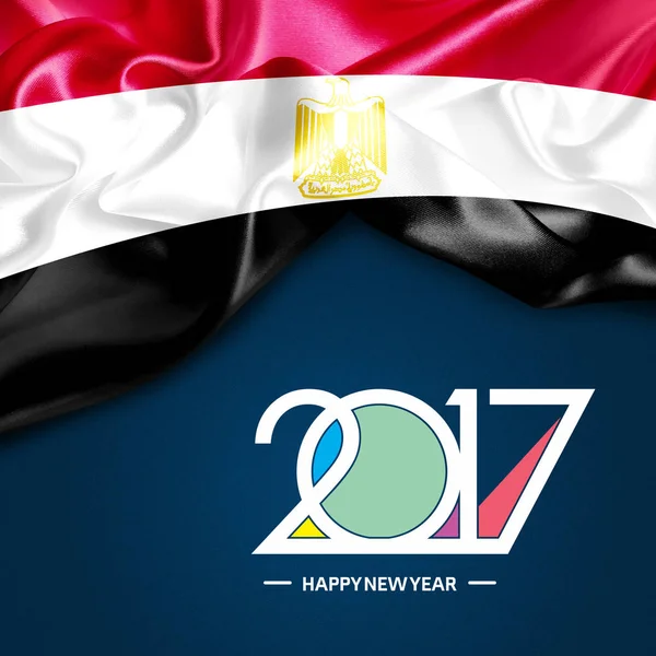 2017 Nytt år i Egypt – stockfoto