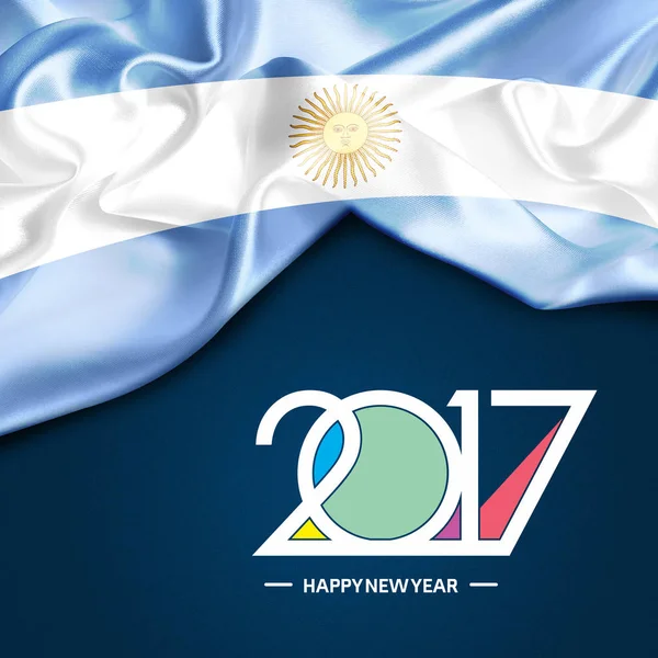 2017 новий рік в Аргентині — стокове фото
