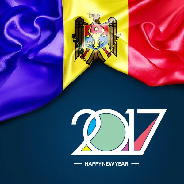 2017 yeni yıl Moldova — Stok fotoğraf