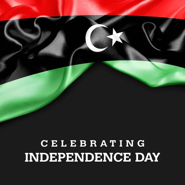 Den nezávislosti v Libyi — Stock fotografie