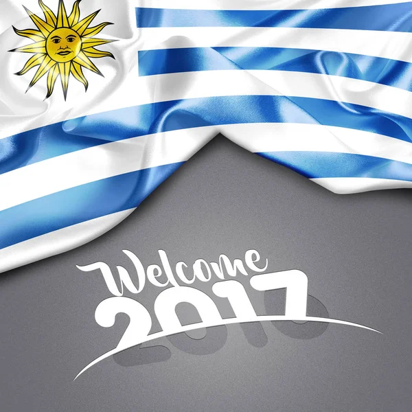 2017 Año nuevo en Uruguay — Foto de Stock