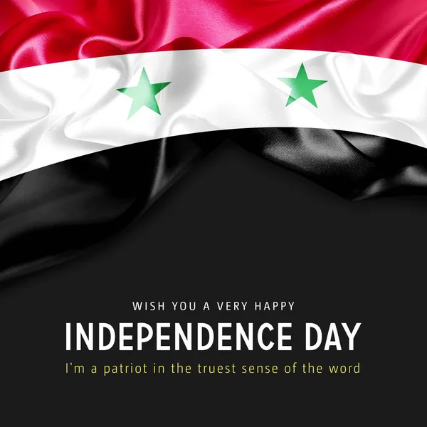 Independence day in Syria — Stock Photo, Image