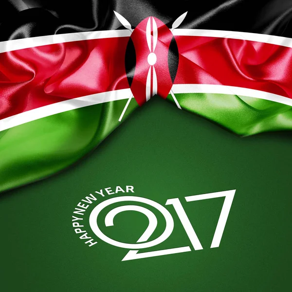 Neues Jahr 2017 in Kenia — Stockfoto