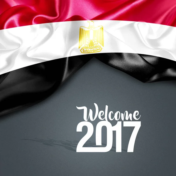 2017 Nieuwjaar in Egypte — Stockfoto