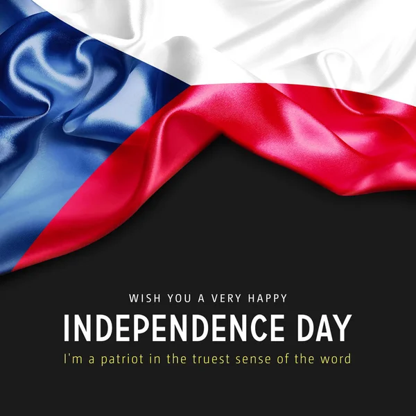 A Cseh Köztársaságban a függetlenség napja — Stock Fotó
