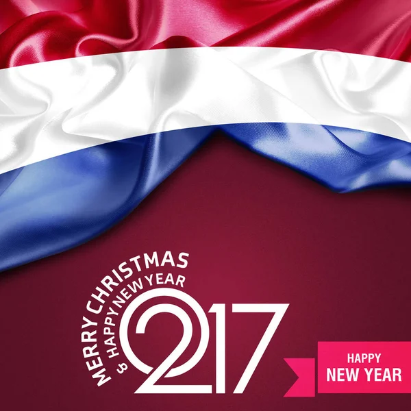 2017  New year in Netherlands — Stock Photo, Image