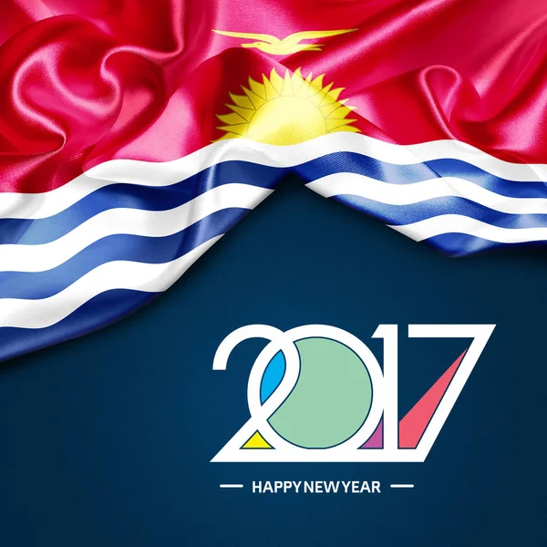 2017 Nieuwjaar in Kiribati — Stockfoto
