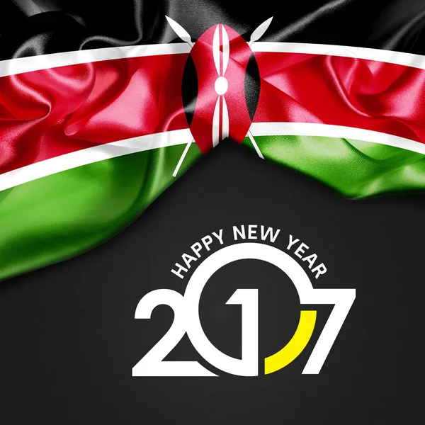 2017  New year in Kenya — Stock Photo, Image