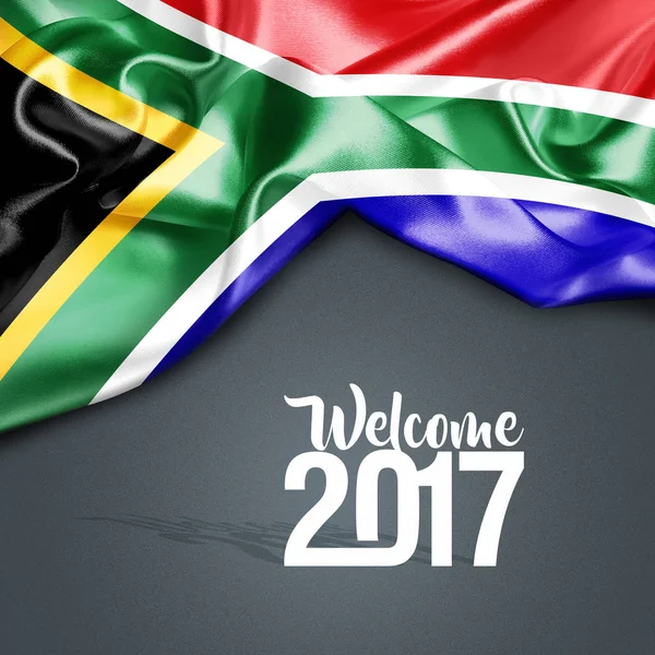 2017  New year in South Africa — Stock Photo, Image