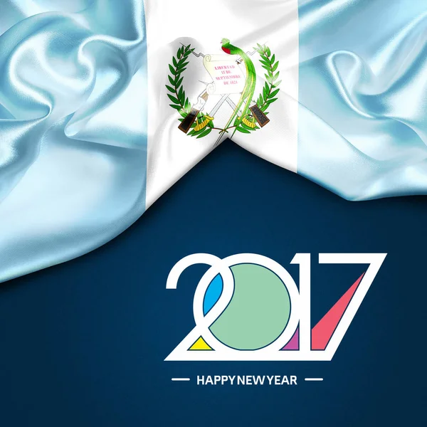 Boldog új évet-Guatemala — Stock Fotó