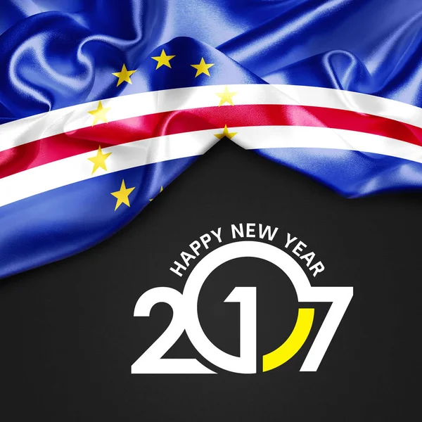 2017  New year in Cape Verde — Stock Photo, Image