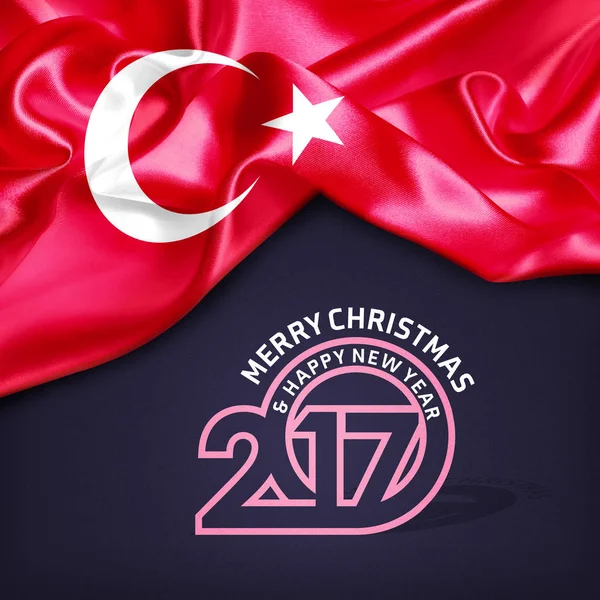 2017  New year in Turkey — Stock Photo, Image
