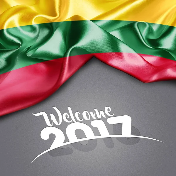 2017 Nouvel an en Lituanie — Photo