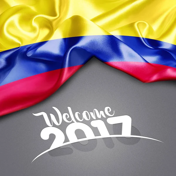 2017 nyår i Colombia — Stockfoto