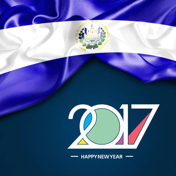 Feliz ano novo em El Salvador — Fotografia de Stock