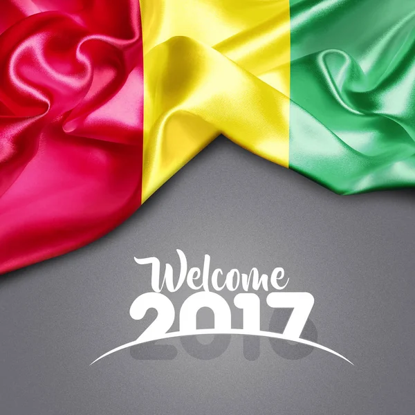 几内亚-非盟 2017年新的一年 — 图库照片