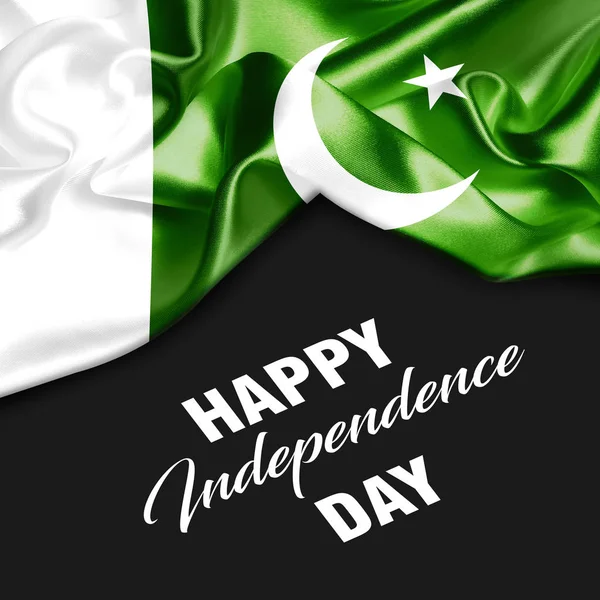 パキスタン独立記念日カード — ストック写真