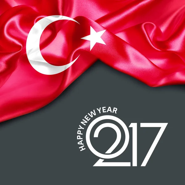 2017  New year in Turkey — Stock Photo, Image