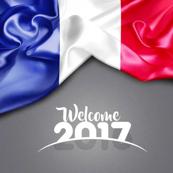 Nový rok 2017 ve Francii — Stock fotografie