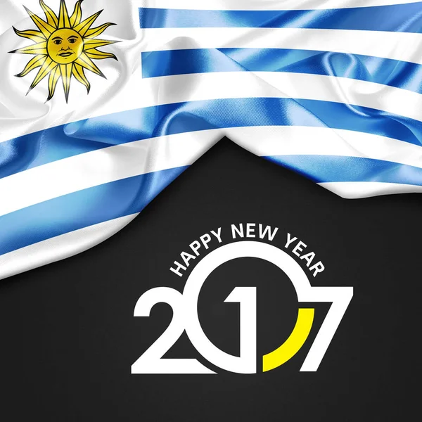 2017 Año nuevo en Uruguay — Foto de Stock