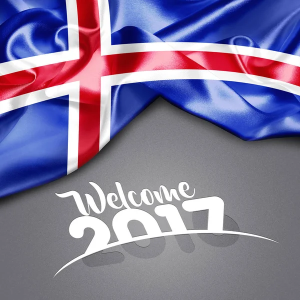 Neues Jahr in Island — Stockfoto