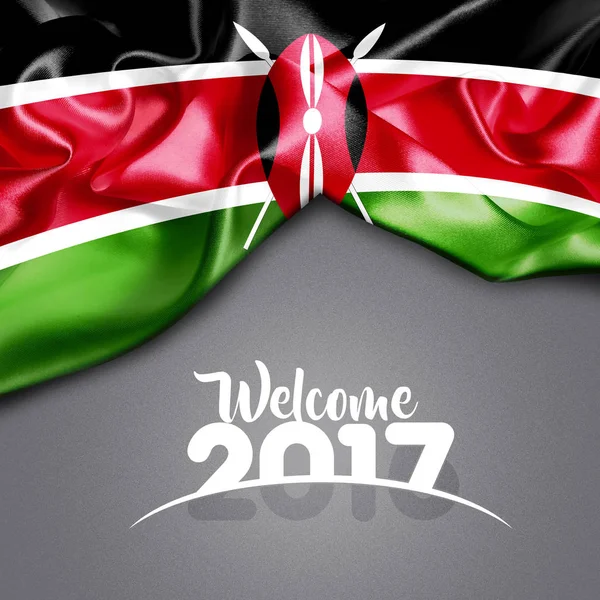 Neues Jahr 2017 in Kenia — Stockfoto