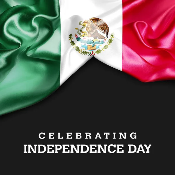 Tarjeta del día de la independencia de México — Foto de Stock