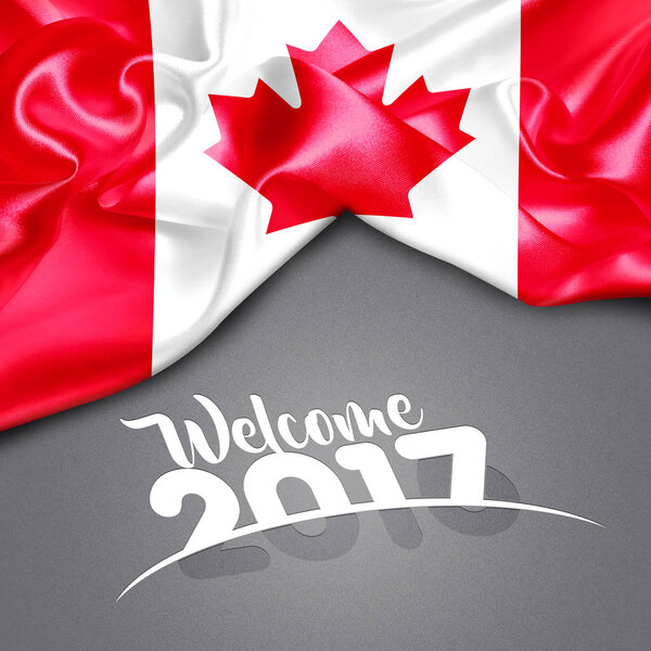 2017  New year in Canada