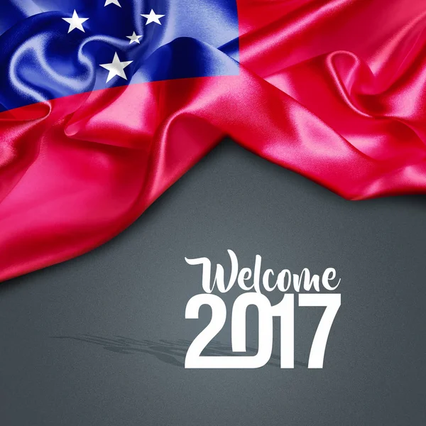 2017 Anno nuovo in Samoa — Foto Stock