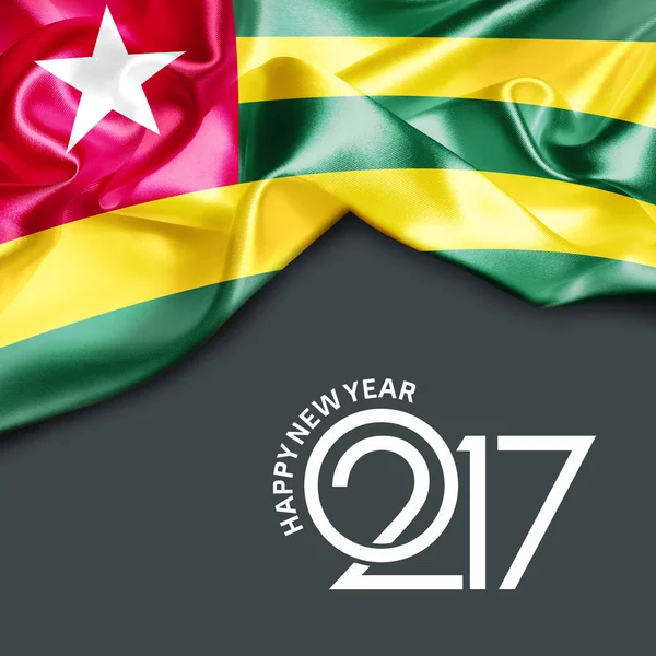 2017 новий рік у Togo — стокове фото