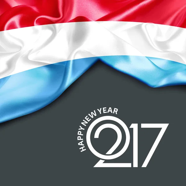 2017  New year in Luxembourg — Stock Photo, Image