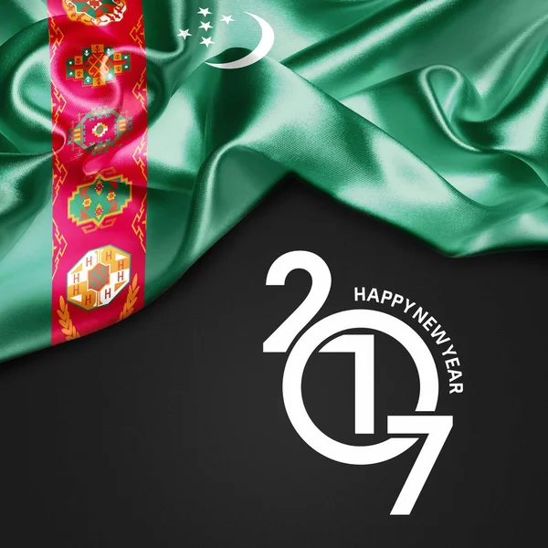 Nový rok 2017 v Turkmenistánu — Stock fotografie