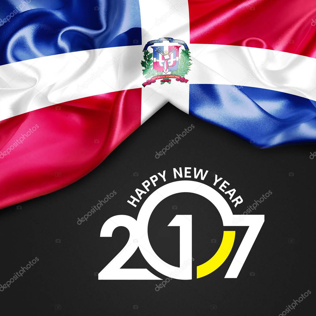 Happy new year in  Dominican Republic  