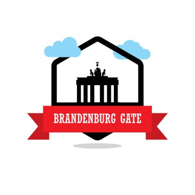 Brandenburg düz simgesi