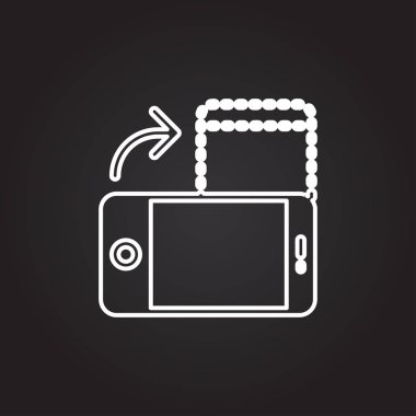 cep telefonu işareti simgesi