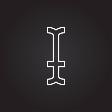 rakam işareti simgesi 