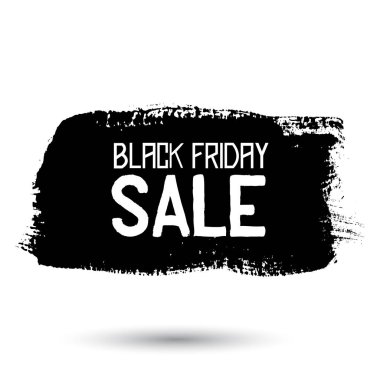 siyah Cuma satış afiş