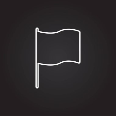 bayrak işareti simgesi