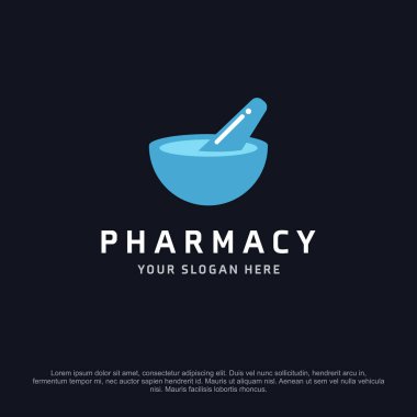 Eczane afiş metin için boş alan ile