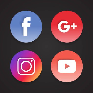 Sosyal Web Icons Set