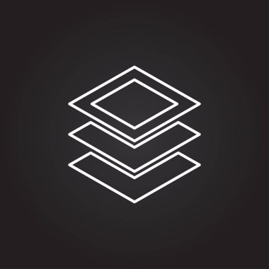 geometrik figürler işareti simgesi