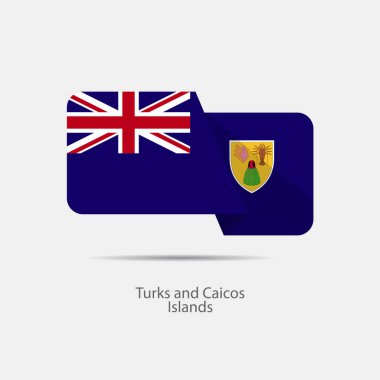 Turks ve Caicos Adaları logo bayrak