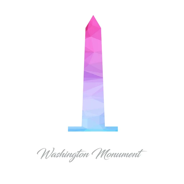 Monument flat icon — Stock Vector