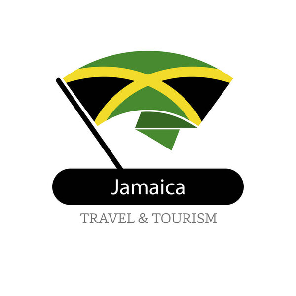 Jamaica national flag logo