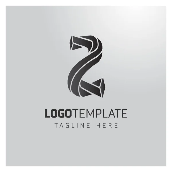 Obchodní Logo Design s písmenem Z — Stockový vektor