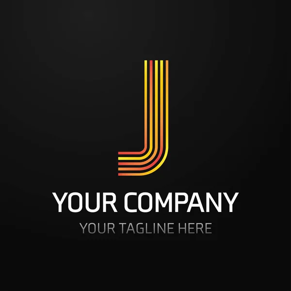 Logotipo da sua empresa com carta —  Vetores de Stock