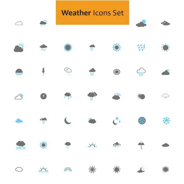 Set of different icons — Stock Vector