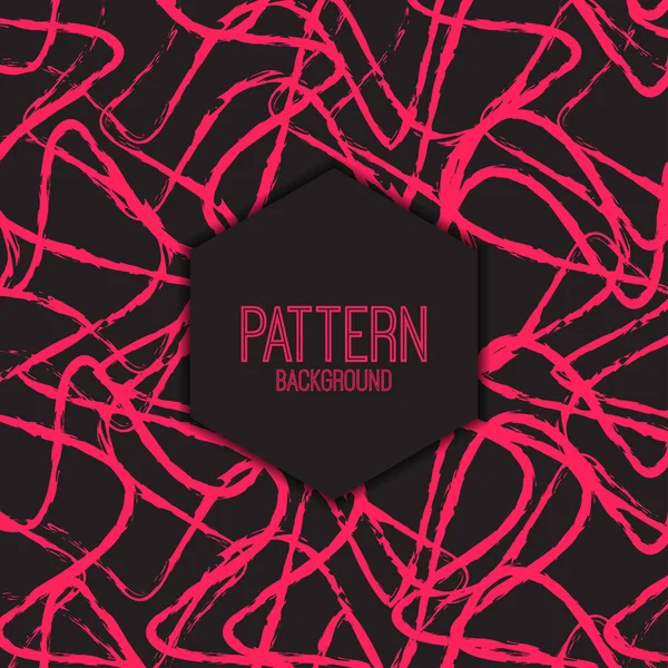 Pattern with seamless lines — Stock Vector