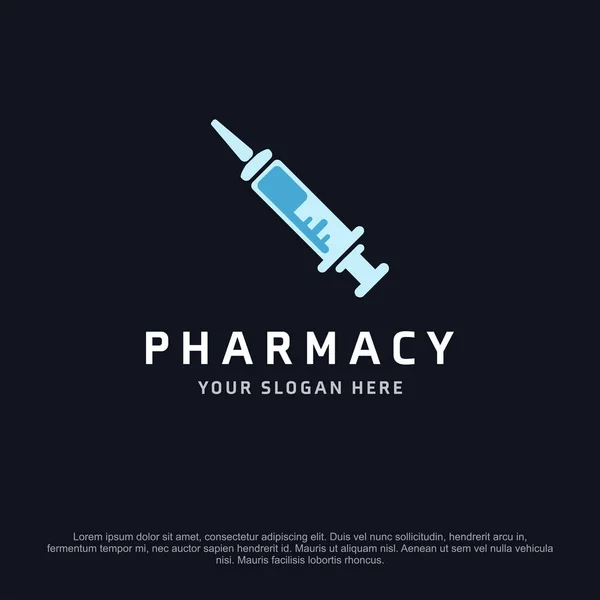 Pharmacy banner with free space for text — Stock Vector