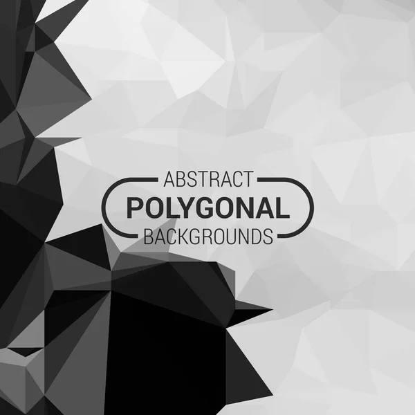 Geometriska polygonal mönster — Stock vektor